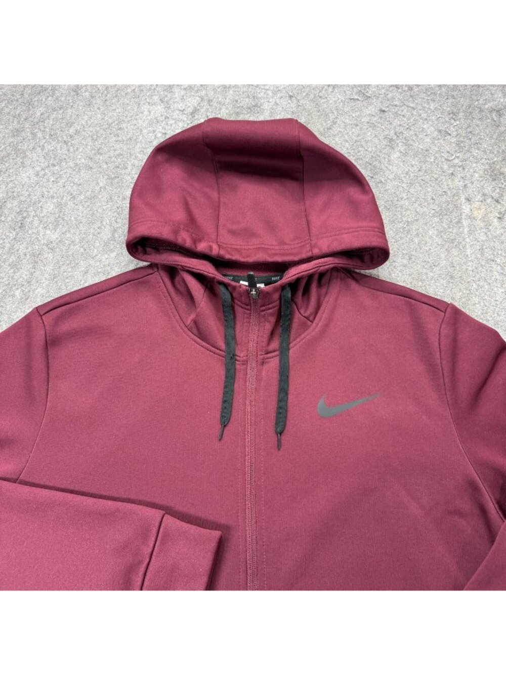 Nike THERMA-FIT Full Zip Hoodie Jacket Men XL Maroon Red CU6231 b179